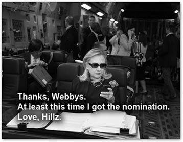 Meme of Hillary Clinton